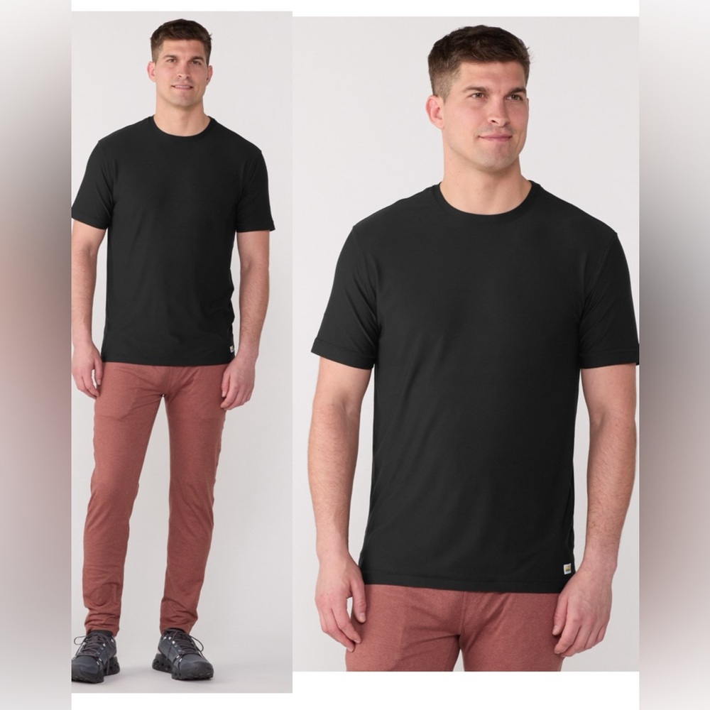 Vuori Strato Tech T-Shirt Men’s Black , size XL
